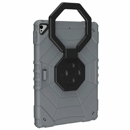 For iPad 10.2 (2019) / (2020) / (2021) Case Fidget Toy Hand Grip PC+TPU Spider Style Cover