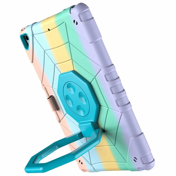 For iPad 10.2 (2019) / (2020) / (2021) Case Fidget Toy Hand Grip PC+TPU Spider Style Cover