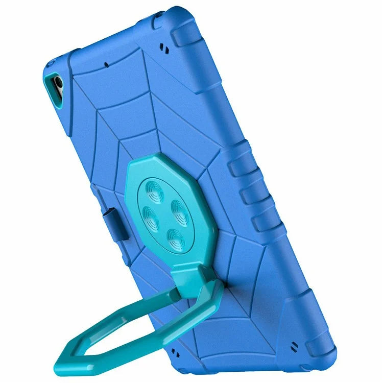 For iPad 10.2 (2019) / (2020) / (2021) Case Fidget Toy Hand Grip PC+TPU Spider Style Cover
