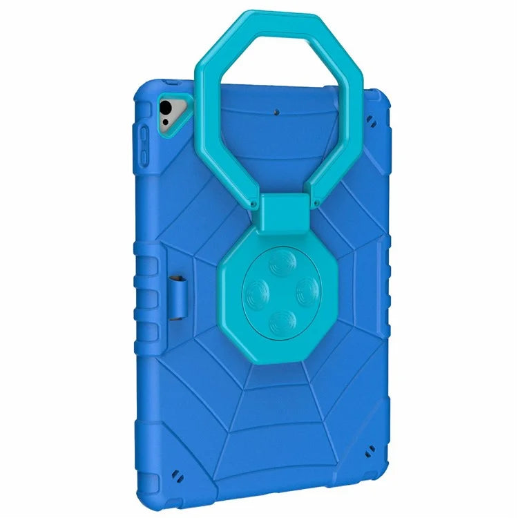 For iPad 10.2 (2019) / (2020) / (2021) Case Fidget Toy Hand Grip PC+TPU Spider Style Cover