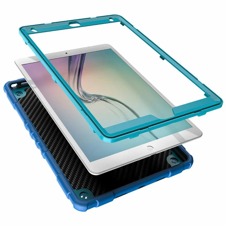 For iPad 10.2 (2019) / (2020) / (2021) Case Fidget Toy Hand Grip PC+TPU Spider Style Cover