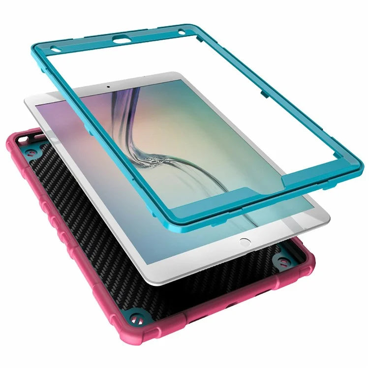 For iPad 10.2 (2019) / (2020) / (2021) Case Fidget Toy Hand Grip PC+TPU Spider Style Cover