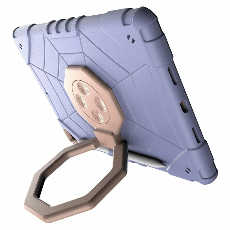 For iPad 10.2 (2019) / (2020) / (2021) Case Fidget Toy Hand Grip PC+TPU Spider Style Cover