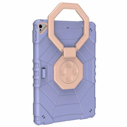 For iPad 10.2 (2019) / (2020) / (2021) Case Fidget Toy Hand Grip PC+TPU Spider Style Cover