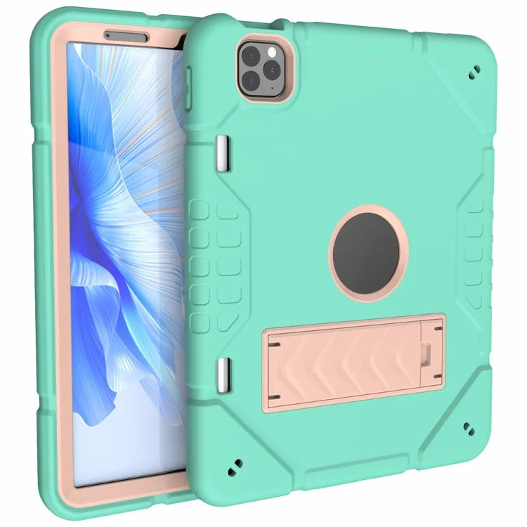 For iPad Pro 11 (2018) / (2020) / (2021) / (2022) / iPad Air (2020) / (2022) Case with Pencil Slot Kickstand Tablet Cover