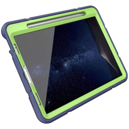 For iPad Pro 11 (2018) / (2020) / (2021) / (2022) / iPad Air (2020) / (2022) Case with Pencil Slot Kickstand Tablet Cover