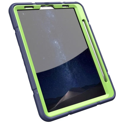For iPad Pro 11 (2018) / (2020) / (2021) / (2022) / iPad Air (2020) / (2022) Case with Pencil Slot Kickstand Tablet Cover