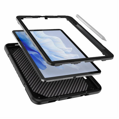For iPad Pro 11 (2018) / (2020) / (2021) / (2022) / iPad Air (2020) / (2022) Case with Pencil Slot Kickstand Tablet Cover