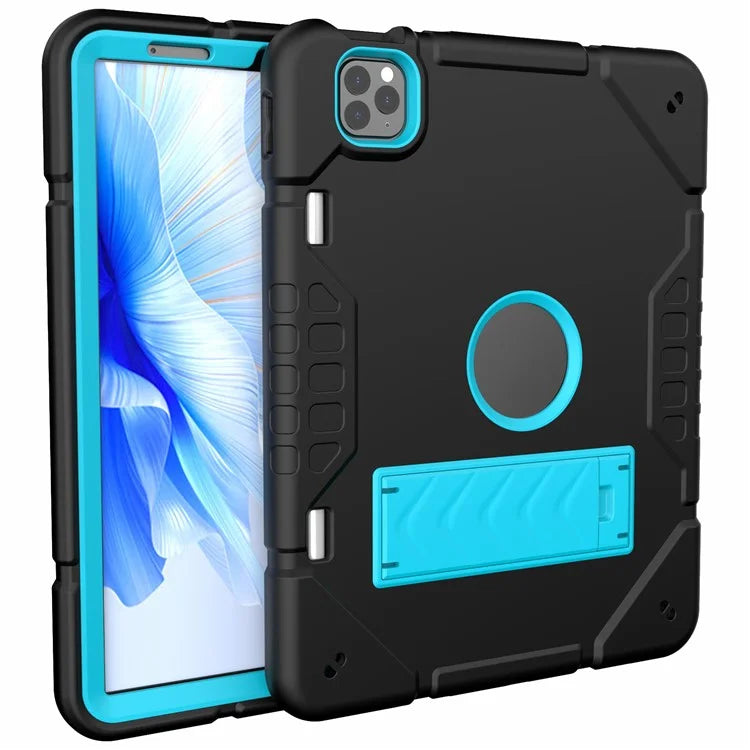 For iPad Pro 11 (2018) / (2020) / (2021) / (2022) / iPad Air (2020) / (2022) Case with Pencil Slot Kickstand Tablet Cover