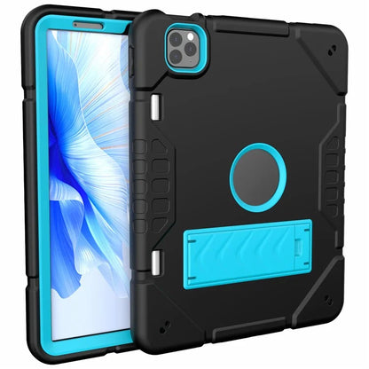 For iPad Pro 11 (2018) / (2020) / (2021) / (2022) / iPad Air (2020) / (2022) Case with Pencil Slot Kickstand Tablet Cover