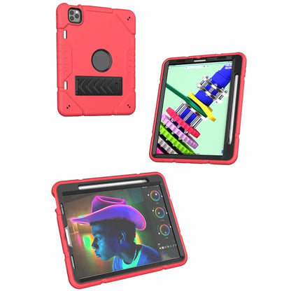 For iPad Pro 11 (2018) / (2020) / (2021) / (2022) / iPad Air (2020) / (2022) Case with Pencil Slot Kickstand Tablet Cover