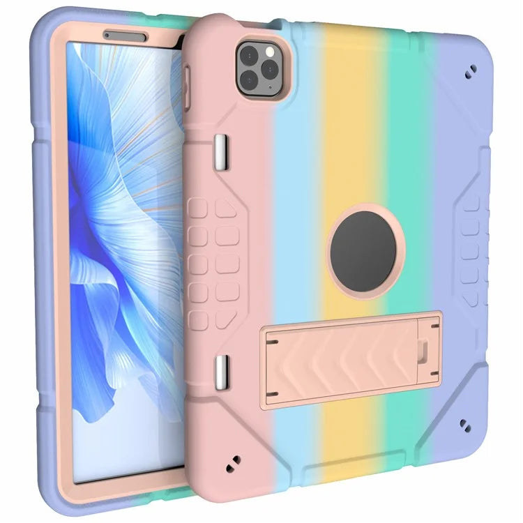 For iPad Pro 11 (2018) / (2020) / (2021) / (2022) / iPad Air (2020) / (2022) Case with Pencil Slot Kickstand Tablet Cover