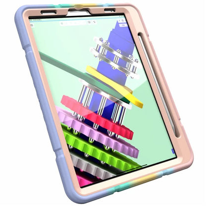 For iPad Pro 11 (2018) / (2020) / (2021) / (2022) / iPad Air (2020) / (2022) Case with Pencil Slot Kickstand Tablet Cover