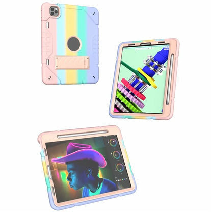 For iPad Pro 11 (2018) / (2020) / (2021) / (2022) / iPad Air (2020) / (2022) Case with Pencil Slot Kickstand Tablet Cover