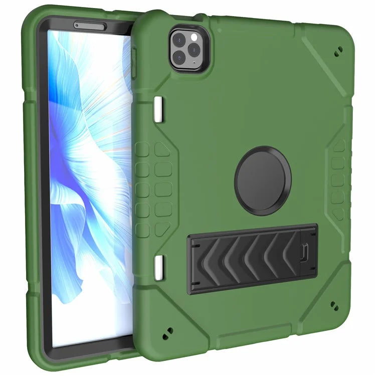 For iPad Pro 11 (2018) / (2020) / (2021) / (2022) / iPad Air (2020) / (2022) Case with Pencil Slot Kickstand Tablet Cover