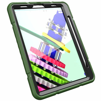 For iPad Pro 11 (2018) / (2020) / (2021) / (2022) / iPad Air (2020) / (2022) Case with Pencil Slot Kickstand Tablet Cover