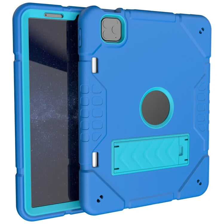 For iPad Pro 11 (2018) / (2020) / (2021) / (2022) / iPad Air (2020) / (2022) Case with Pencil Slot Kickstand Tablet Cover