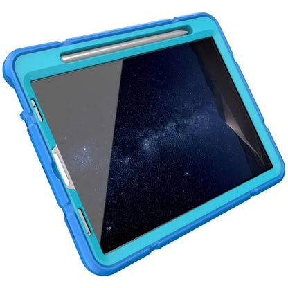 For iPad Pro 11 (2018) / (2020) / (2021) / (2022) / iPad Air (2020) / (2022) Case with Pencil Slot Kickstand Tablet Cover