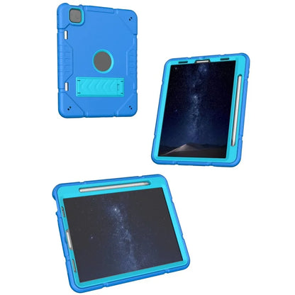 For iPad Pro 11 (2018) / (2020) / (2021) / (2022) / iPad Air (2020) / (2022) Case with Pencil Slot Kickstand Tablet Cover