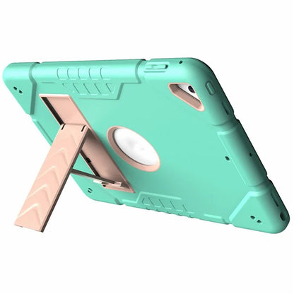 For iPad Air 2 / iPad Pro 9.7 inch (2016) / iPad 9.7-inch (2017) / (2018) Case TPU + PC Shockproof Kickstand Cover