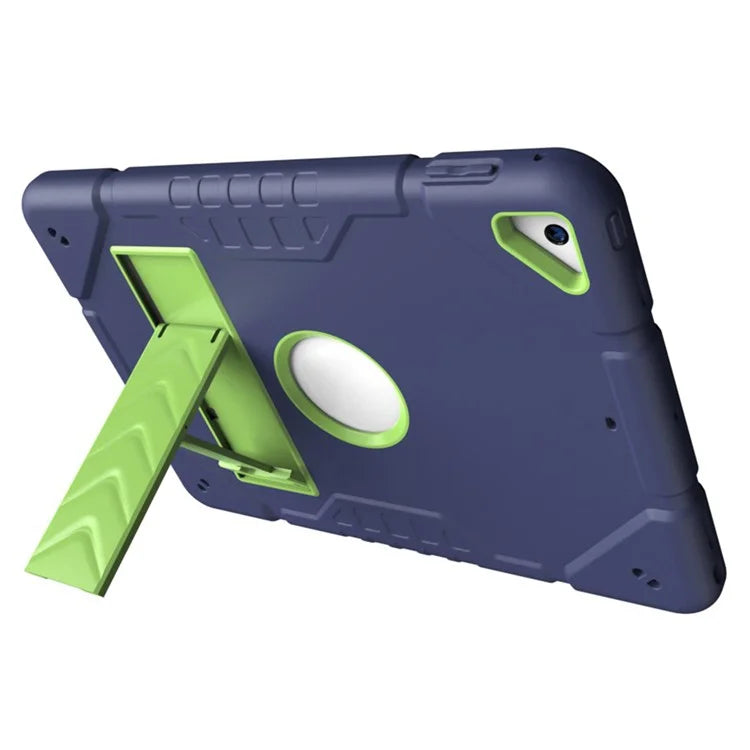 For iPad Air 2 / iPad Pro 9.7 inch (2016) / iPad 9.7-inch (2017) / (2018) Case TPU + PC Shockproof Kickstand Cover
