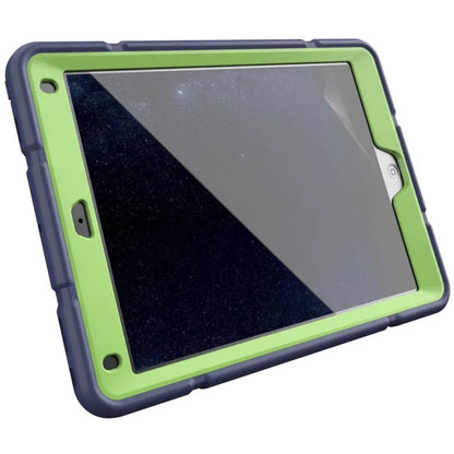For iPad Air 2 / iPad Pro 9.7 inch (2016) / iPad 9.7-inch (2017) / (2018) Case TPU + PC Shockproof Kickstand Cover