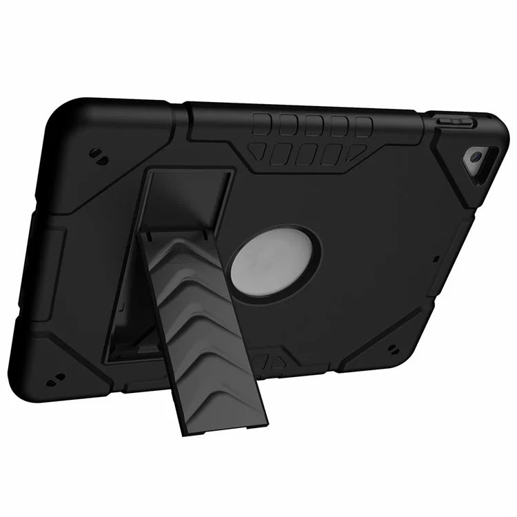 For iPad Air 2 / iPad Pro 9.7 inch (2016) / iPad 9.7-inch (2017) / (2018) Case TPU + PC Shockproof Kickstand Cover