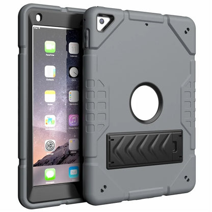 For iPad Air 2 / iPad Pro 9.7 inch (2016) / iPad 9.7-inch (2017) / (2018) Case TPU + PC Shockproof Kickstand Cover