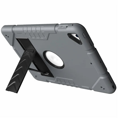 For iPad Air 2 / iPad Pro 9.7 inch (2016) / iPad 9.7-inch (2017) / (2018) Case TPU + PC Shockproof Kickstand Cover