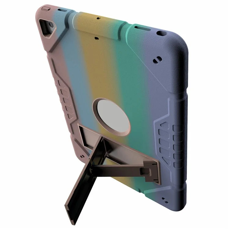 For iPad Air 2 / iPad Pro 9.7 inch (2016) / iPad 9.7-inch (2017) / (2018) Case TPU + PC Shockproof Kickstand Cover