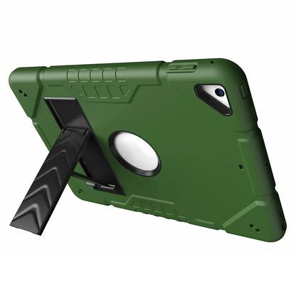 For iPad Air 2 / iPad Pro 9.7 inch (2016) / iPad 9.7-inch (2017) / (2018) Case TPU + PC Shockproof Kickstand Cover