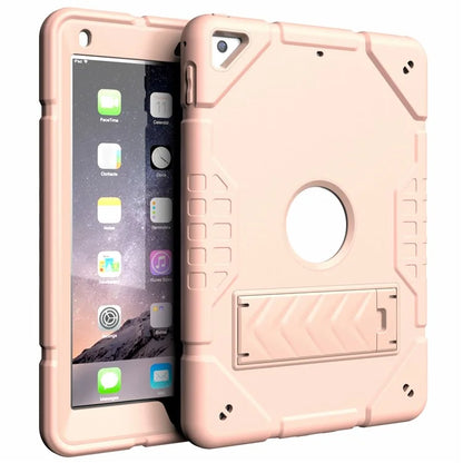 For iPad Air 2 / iPad Pro 9.7 inch (2016) / iPad 9.7-inch (2017) / (2018) Case TPU + PC Shockproof Kickstand Cover