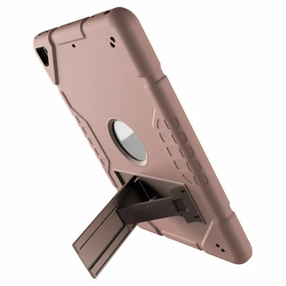 For iPad Air 2 / iPad Pro 9.7 inch (2016) / iPad 9.7-inch (2017) / (2018) Case TPU + PC Shockproof Kickstand Cover