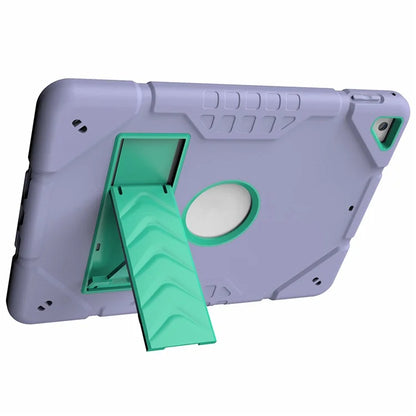 For iPad Air 2 / iPad Pro 9.7 inch (2016) / iPad 9.7-inch (2017) / (2018) Case TPU + PC Shockproof Kickstand Cover