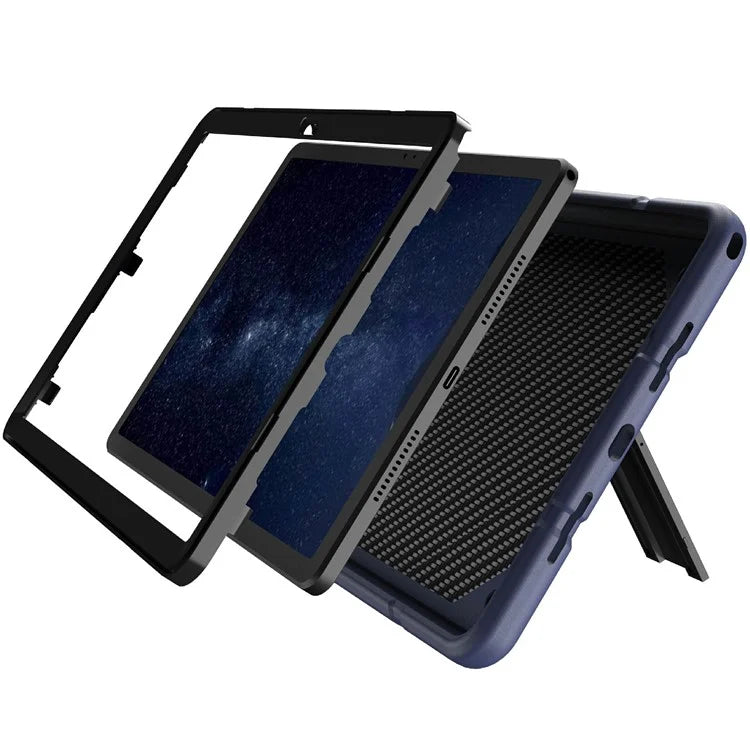 For Lenovo Tab M11 / Xiaoxin Pad 11 2024 Case with Kickstand TPU + PC Back Shell Cover