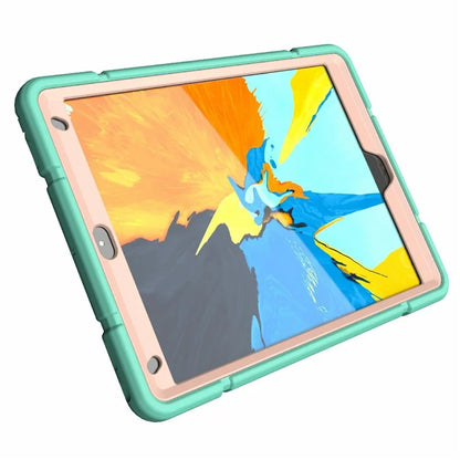 For iPad 10.2 (2019) / (2020) / (2021) Case Kickstand Heavy Duty TPU + PC Tablet Cover Anti-Slip