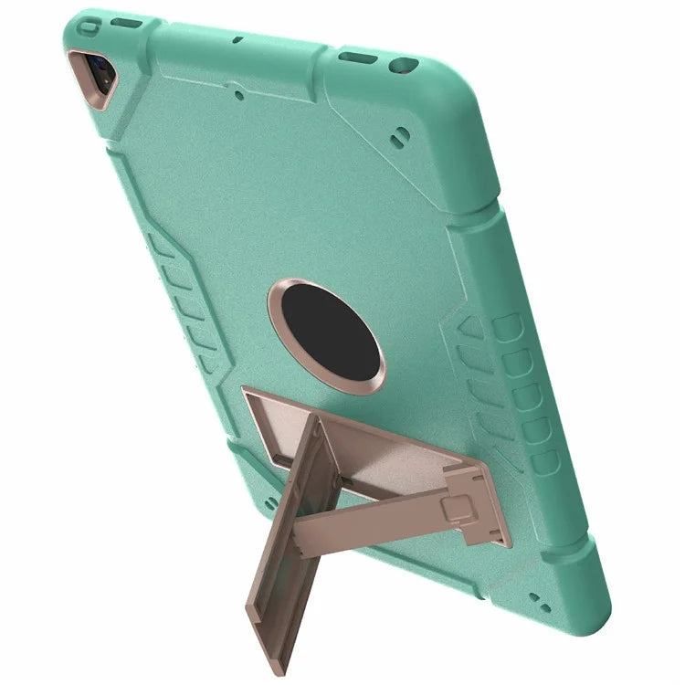 For iPad 10.2 (2019) / (2020) / (2021) Case Kickstand Heavy Duty TPU + PC Tablet Cover Anti-Slip