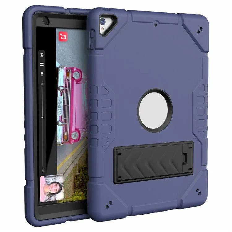 For iPad 10.2 (2019) / (2020) / (2021) Case Kickstand Heavy Duty TPU + PC Tablet Cover Anti-Slip