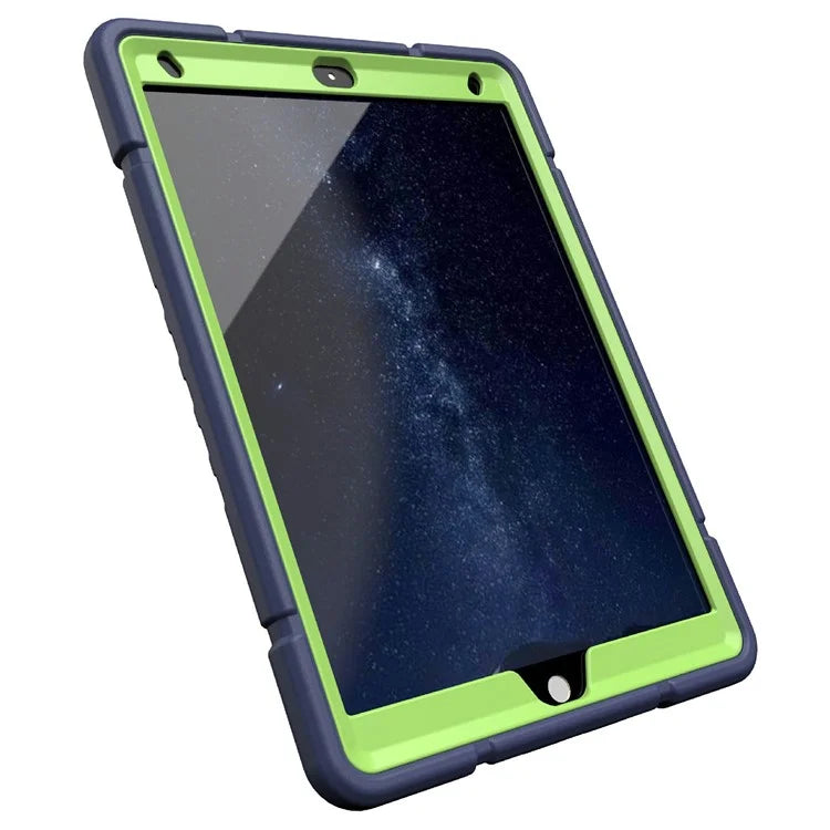 For iPad 10.2 (2019) / (2020) / (2021) Case Kickstand Heavy Duty TPU + PC Tablet Cover Anti-Slip