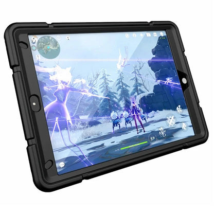 For iPad 10.2 (2019) / (2020) / (2021) Case Kickstand Heavy Duty TPU + PC Tablet Cover Anti-Slip