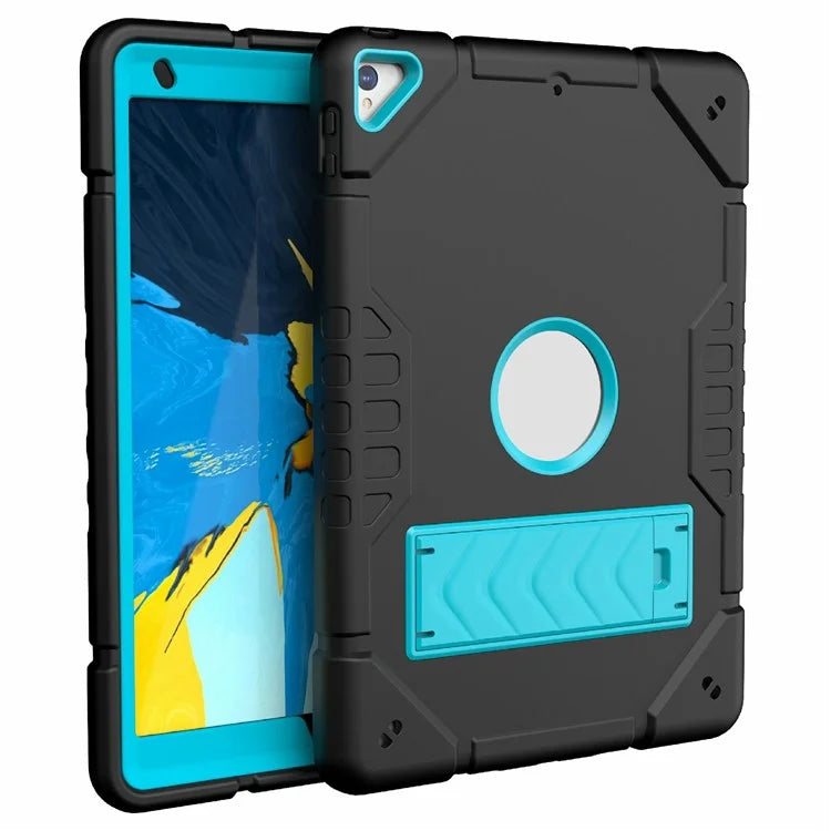 For iPad 10.2 (2019) / (2020) / (2021) Case Kickstand Heavy Duty TPU + PC Tablet Cover Anti-Slip