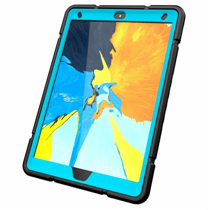 For iPad 10.2 (2019) / (2020) / (2021) Case Kickstand Heavy Duty TPU + PC Tablet Cover Anti-Slip
