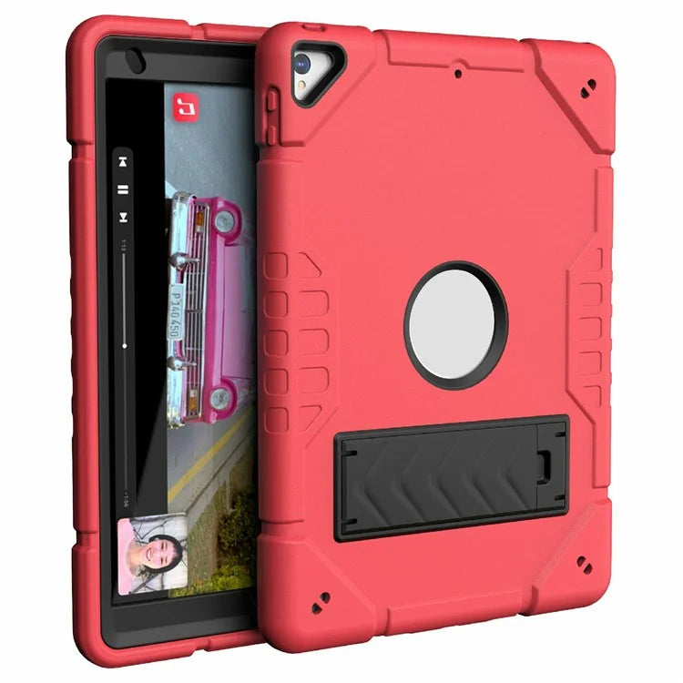 For iPad 10.2 (2019) / (2020) / (2021) Case Kickstand Heavy Duty TPU + PC Tablet Cover Anti-Slip