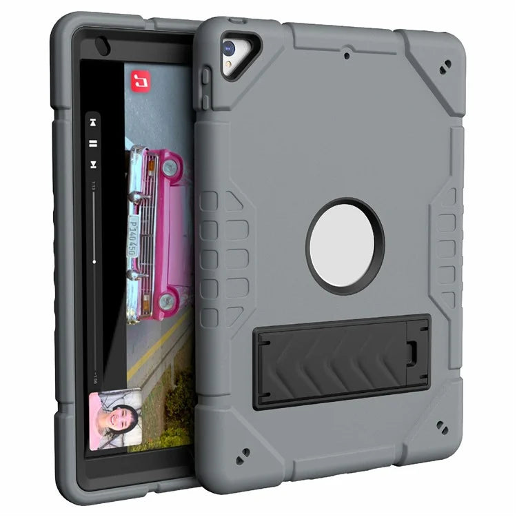 For iPad 10.2 (2019) / (2020) / (2021) Case Kickstand Heavy Duty TPU + PC Tablet Cover Anti-Slip