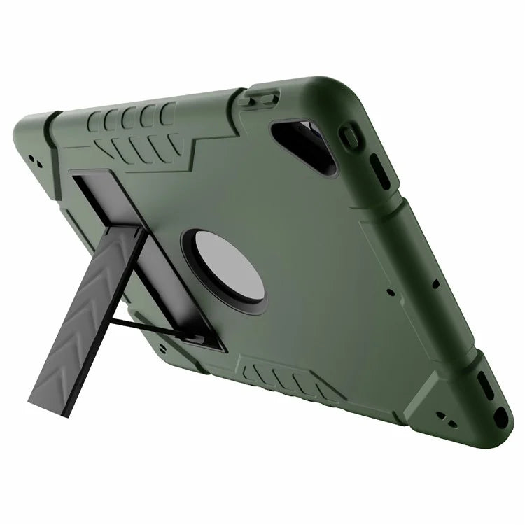 For iPad 10.2 (2019) / (2020) / (2021) Case Kickstand Heavy Duty TPU + PC Tablet Cover Anti-Slip