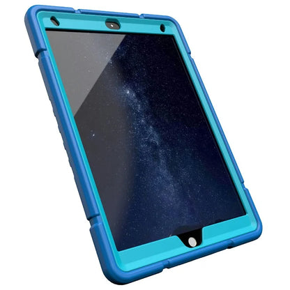 For iPad 10.2 (2019) / (2020) / (2021) Case Kickstand Heavy Duty TPU + PC Tablet Cover Anti-Slip