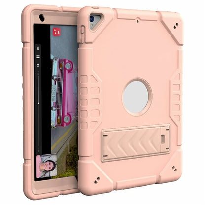 For iPad 10.2 (2019) / (2020) / (2021) Case Kickstand Heavy Duty TPU + PC Tablet Cover Anti-Slip