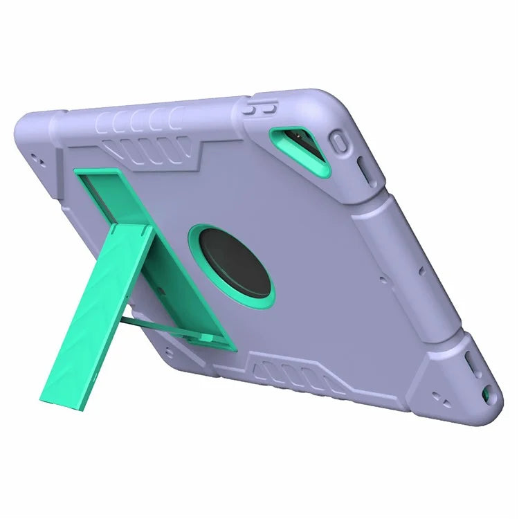 For iPad 10.2 (2019) / (2020) / (2021) Case Kickstand Heavy Duty TPU + PC Tablet Cover Anti-Slip