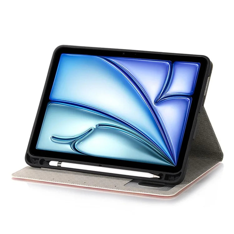 For iPad Air 11 (2024) / iPad Air (2020) / (2022) Case Wallet Pattern Leather Tablet Cover
