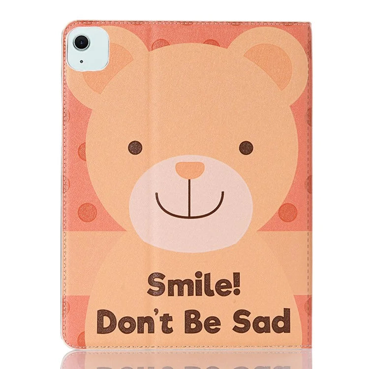 For iPad Air 11 (2024) / iPad Air (2020) / (2022) Case Wallet Pattern Leather Tablet Cover